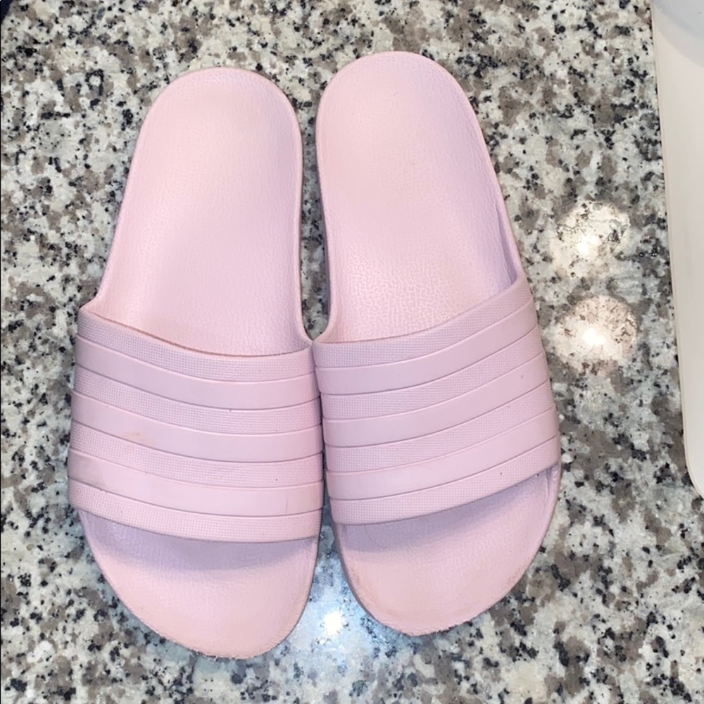 Adidas Pink Slides